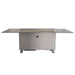 Cinetico Smart Dining Table in Black, 5.3 cu.ft fridge and freezer with Bluetooth control