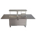Cinetico Smart Dining Table in Black, 5.3 cu.ft fridge and freezer with Bluetooth control