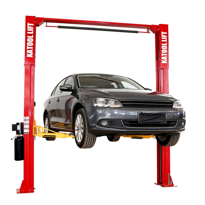 Katool KT-M110 11,000 lb Two-Post Clear-Floor Car Lift — Garage & Shop
