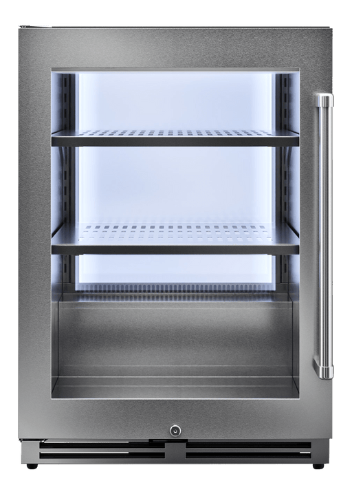 Thor Kitchen 24-Inch Undercounter Beverage Cooler in Stainless Steel Left Hinge (TBR24U-LH)