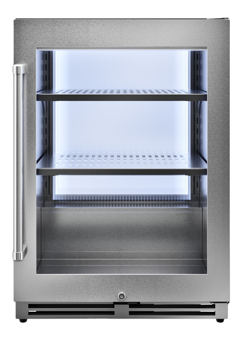 Thor Kitchen 24-Inch Undercounter Beverage Cooler in Stainless Steel (TBR24U)