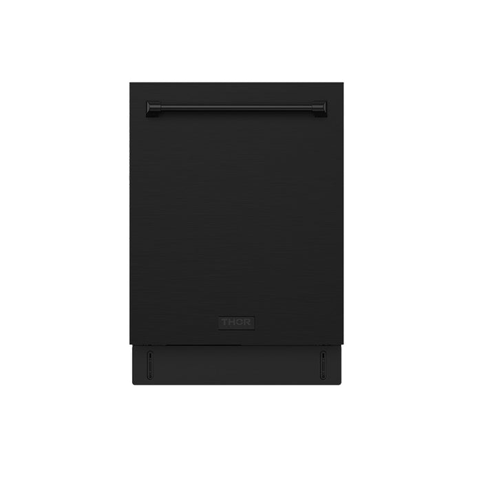 Thor Kitchen 24 Inch Top Control Built-in Dishwasher in Black