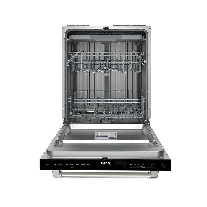 Thor Kitchen 24 Inch Top Control Built-in Dishwasher in White