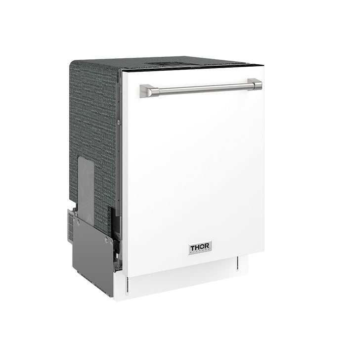 Thor Kitchen 24 Inch Top Control Built-in Dishwasher in White