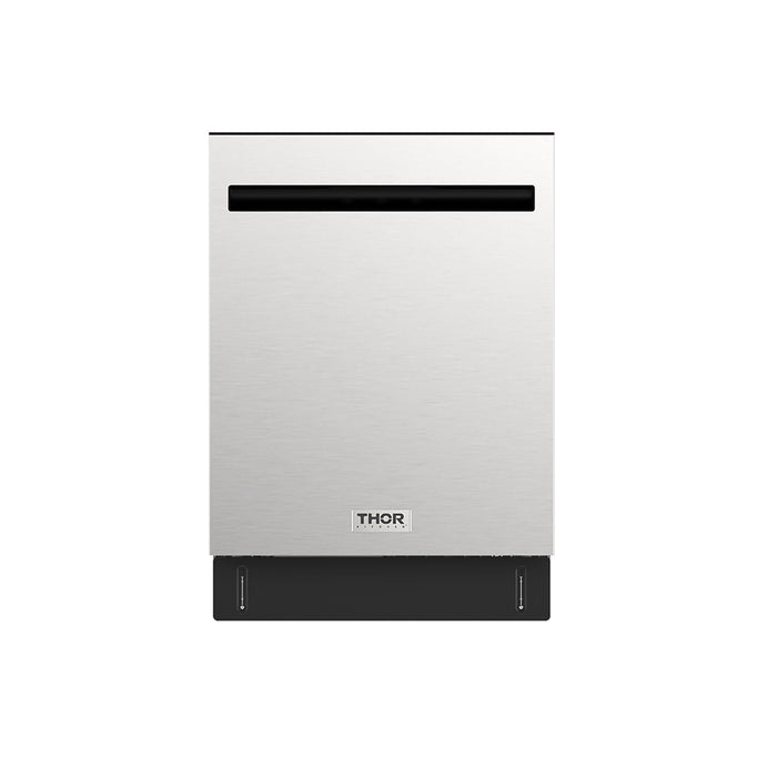 Thor Kitchen 24 Inch Built-In Top Control Dishwasher with Pocket Handle – Stainless Steel