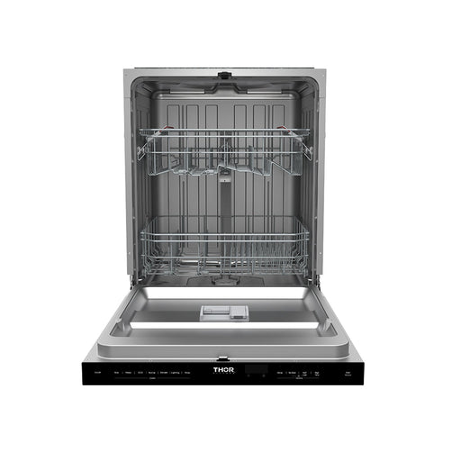 Thor Kitchen 24 Inch Built-In Top Control Dishwasher with Pocket Handle – Stainless Steel (TDW24PT)