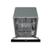 Thor Kitchen 24 Inch Built-In Top Control Dishwasher with Pocket Handle – Stainless Steel (TDW24PT)
