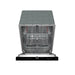 Thor Kitchen 24 Inch Built-In Top Control Dishwasher with Pocket Handle – Stainless Steel (TDW24PT)