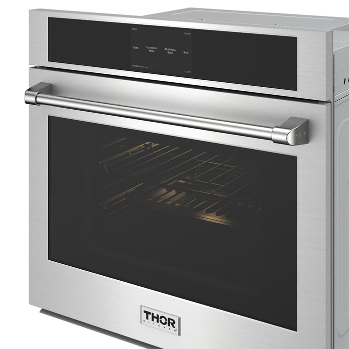 Thor Kitchen T Series 30-inch Professional Electric Single Wall Oven - handle