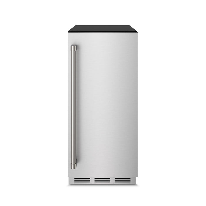 Thor Kitchen 15” Freestanding/Built-In Indoor & Outdoor Top Hat Cube Ice Maker with Water Filter and Reversible Door (TIM1502)