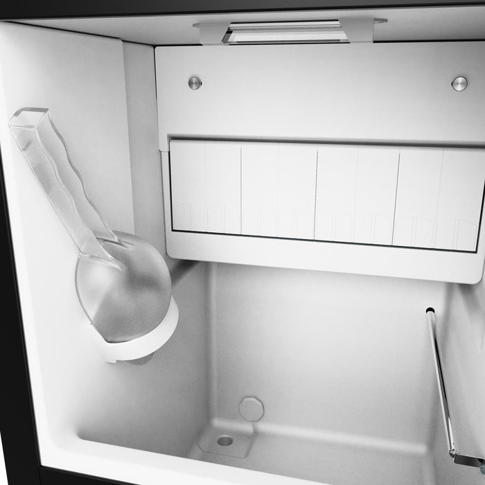 Thor Kitchen 15” Freestanding/Built-In Indoor & Outdoor Top Hat Cube Ice Maker with Water Filter and Reversible Door (TIM1502)