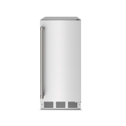 Thor Kitchen 15” Freestanding/Built-In Gourmet Ice Maker with Water Filter and Reversible Door - front closed shadow
