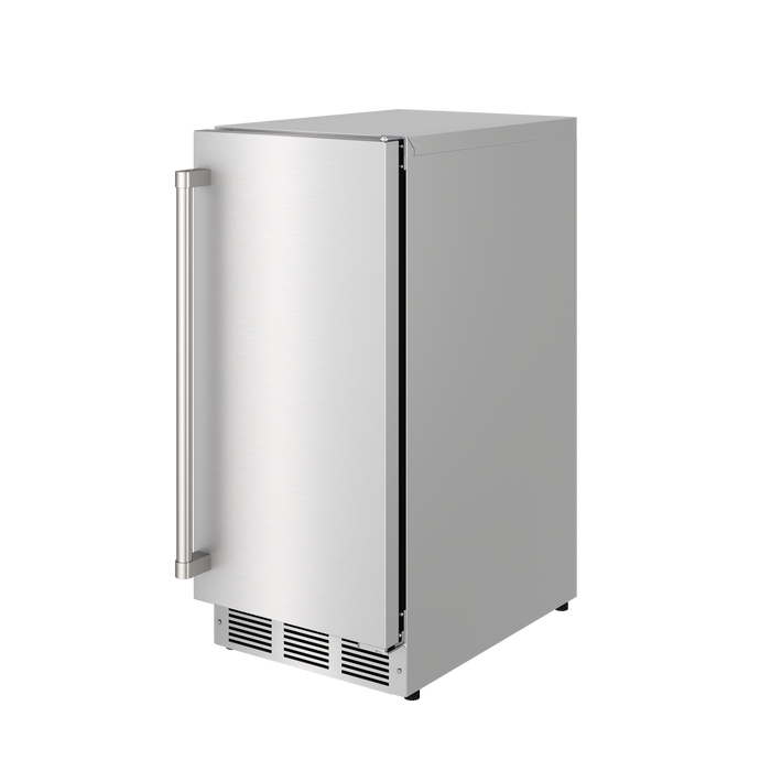 Thor Kitchen 15” Freestanding/Built-In Gourmet Ice Maker with Water Filter and Reversible Door