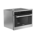 Thor Kitchen 24" Built-In Microwave Speed Oven TMO24 - left quarter view closed