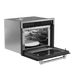 Thor Kitchen 24" Built-In Microwave Speed Oven TMO24 - left quarter view open