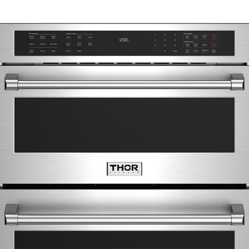 Thor Kitchen Professional 30-Inch Combination Microwave Wall Ovens - Stainless Steel (TMW30ED)