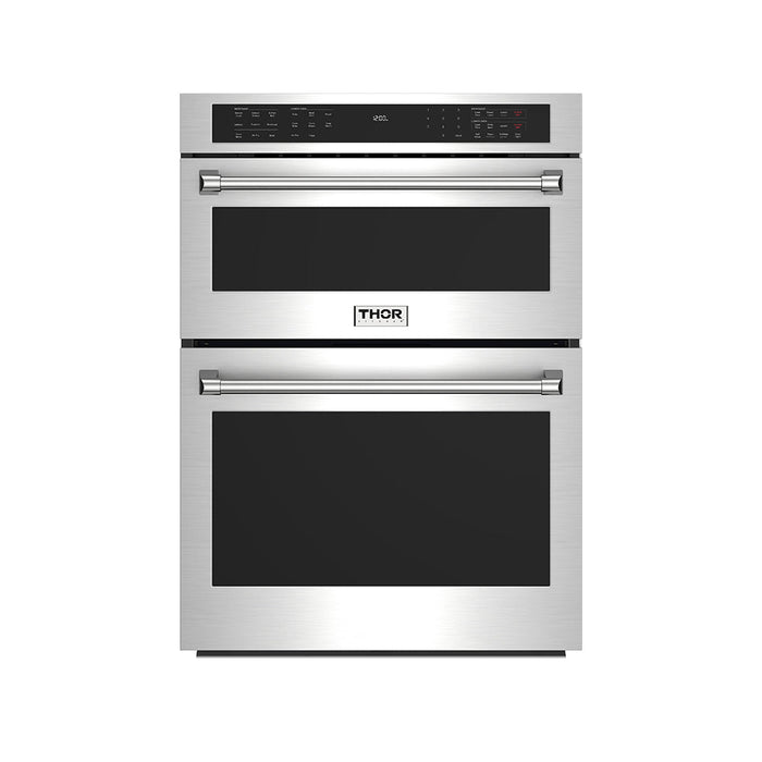 Thor Kitchen Professional 30-Inch Combination Microwave Wall Ovens - Stainless Steel