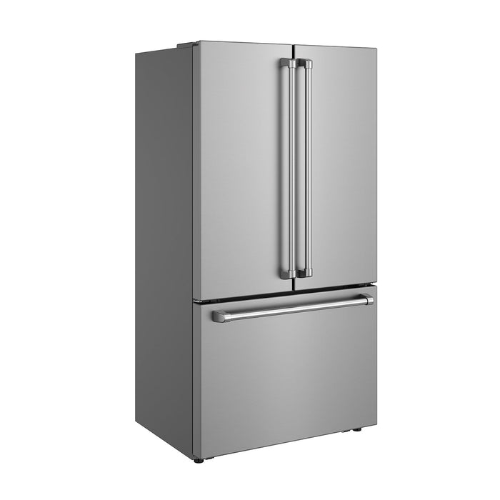 Thor Kitchen 36" Counter Depth Refrigerator TRF3603FD - front left side closed