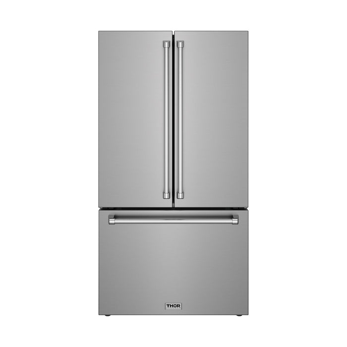 Thor Kitchen 36" Counter Depth Refrigerator TRF3603FD - front door closed