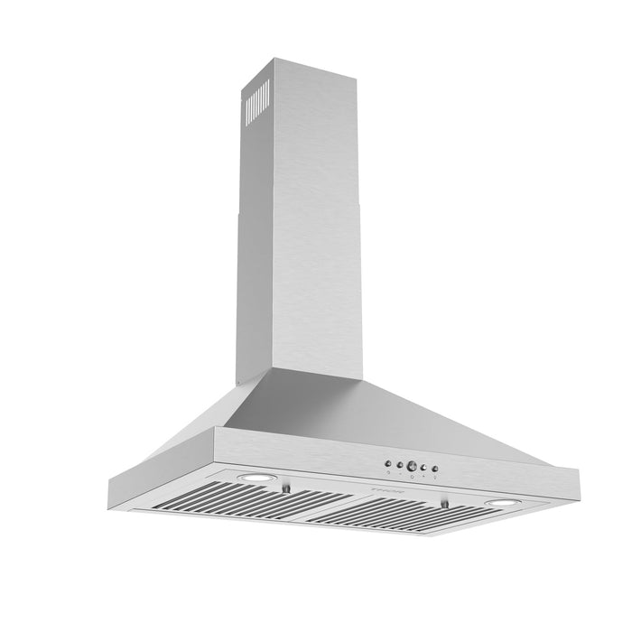 Thor Kitchen 30 Inch Wall Mounted Chimney Range Hood with 350CFM (TRH3035)