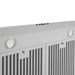 Thor Kitchen 30 Inch Wall Mounted Chimney Range Hood with 350CFM - light
