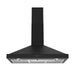 Thor Kitchen 36" Black Chimney Range Hood TRH3635B - front