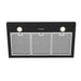 Thor Kitchen 36" Black Chimney Range Hood TRH3635B - lighting effect