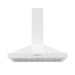 Thor Kitchen 36 Inch Wall Mounted Chimney Range Hood With 350 CFM in White (TRH3635W)