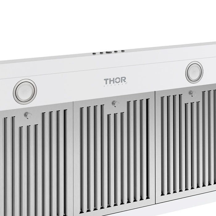 Thor Kitchen 36" White Chimney Range Hood TRH3635W - light