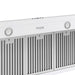 Thor Kitchen 36" White Chimney Range Hood TRH3635W - light