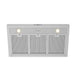 Thor Kitchen 36 Inch Wall Mounted Chimney Range Hood With 350 CFM - lighting effect