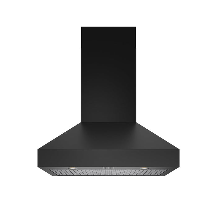 Thor Kitchen 36"Black wall mounted hood (TRH36PB)