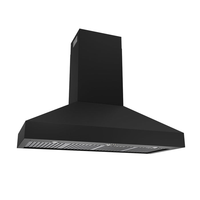 Thor Kitchen 48"Black wall mounted hood - left side