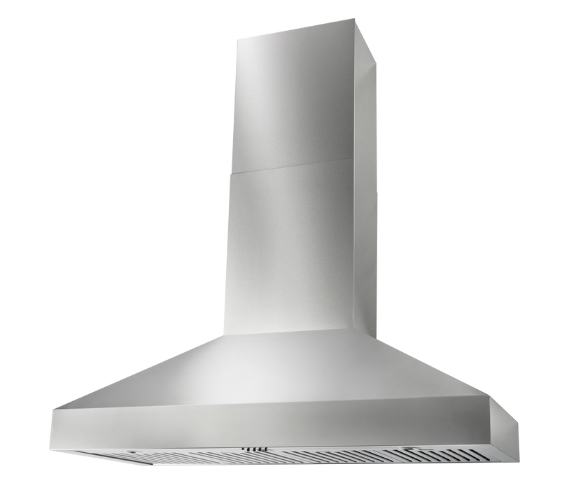 Thor Kitchen 48” Professional Wall Mount Pyramid Range Hood with 800 CFM Motor in Stainless Steel (TRH48P)