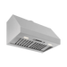 Thor Kitchen 36-Inch Pro Under Cabinet Range Hood, 18" Tall, 600 CFM (TUCH3618)