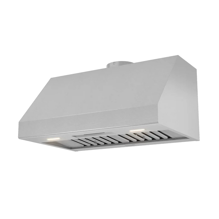 Thor Kitchen Pro Style 36-inch Convertible Stainless Steel Under Cabinet Range Hood in 18"height - 3/4 right
