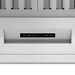 Thor Kitchen Pro Style 36-inch Convertible Stainless Steel Under Cabinet Range Hood in 18"height - control panel