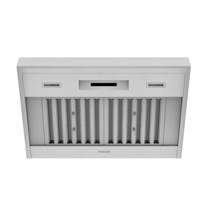 Thor Kitchen Pro Style 36-inch Convertible Stainless Steel Under Cabinet Range Hood in 18"height (TUCH3618)