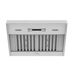 Thor Kitchen Pro Style 36-inch Convertible Stainless Steel Under Cabinet Range Hood in 18"height (TUCH3618)