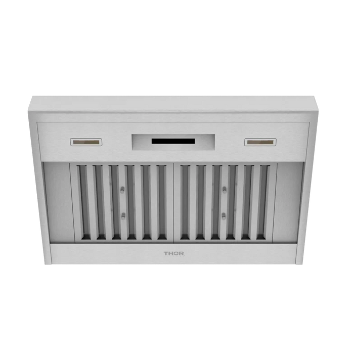 Thor Kitchen Pro Style 36-inch Convertible Stainless Steel Under Cabinet Range Hood in 18"height (TUCH3618)