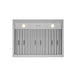 Thor Kitchen 30 Inch Under Mounted Range Hood with 480 CFM - lighting effect