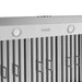 Thor Kitchen 30 Inch Under Mounted Range Hood with 480 CFM - light