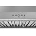 Thor Kitchen 36 Inch Under Mounted Range Hood with 480 CFM - control