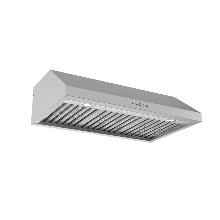 Thor Kitchen 36 Inch Under Mounted Range Hood with 480 CFM - left side