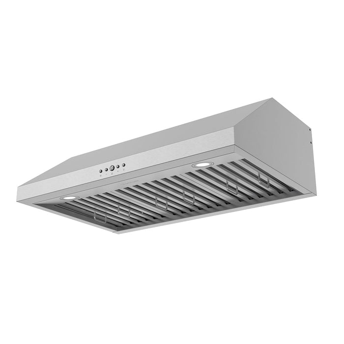 Thor Kitchen 36 Inch Under Mounted Range Hood with 480 CFM - right side