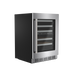 Thor Kitchen 24-Inch Undercounter Dual Zone Wine Cooler, 46 Bottle Capacity (TWC24UD)