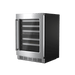 Thor Kitchen 24-Inch Undercounter Dual Zone Wine Cooler, 46 Bottle Capacity (TWC24UD)