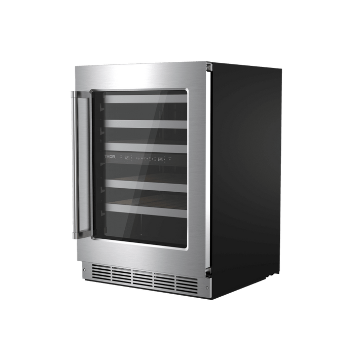 Thor Kitchen 24 Inch Undercounter Single Door Dual Zone Wine Cooler