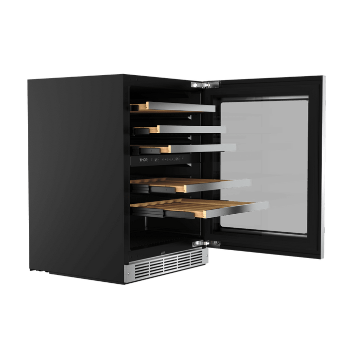 Thor Kitchen 24 Inch Undercounter Single Door Dual Zone Wine Cooler