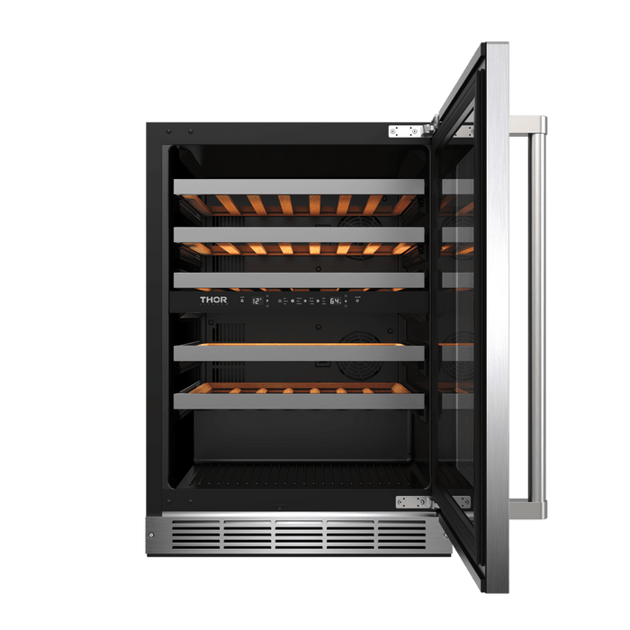 Thor Kitchen 24 Inch Undercounter Single Door Dual Zone Wine Cooler